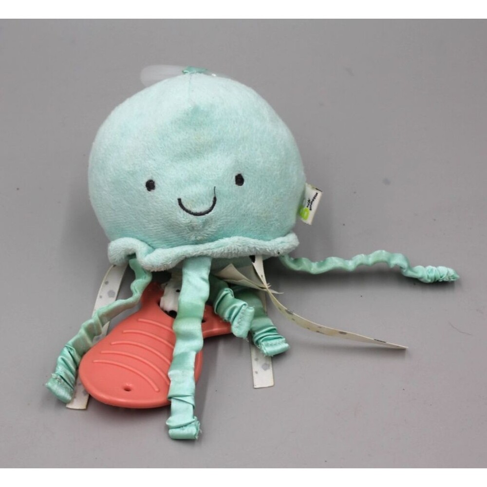 Gold Bug Jellyfish Musical Light Up Soothing Teether Toy Baby Child Toddler Soft